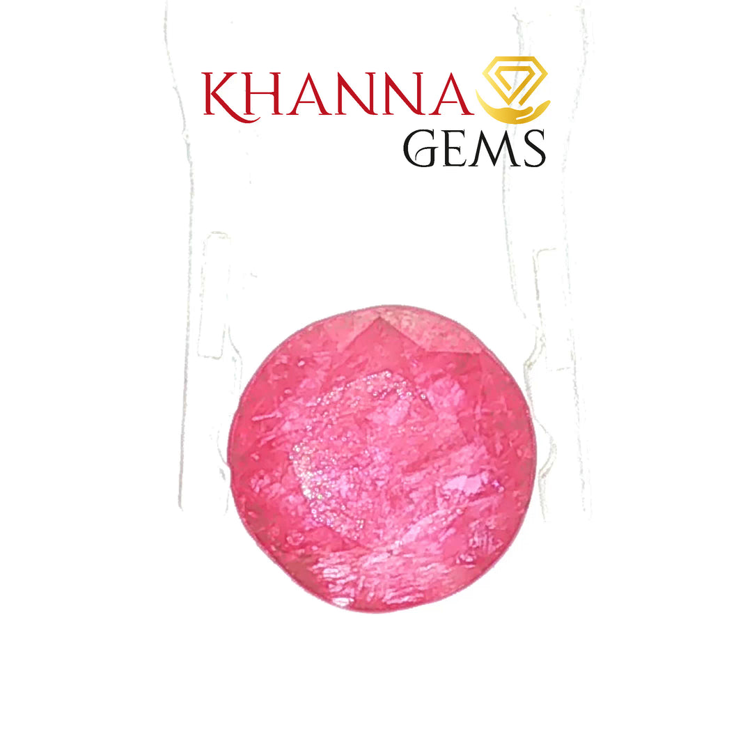 4.03/CT Natural Mozambique Ruby Stone with Govt. Lab Certificate-15808S204897