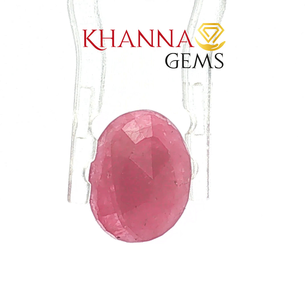 4.02/CT Natural Mozambique Ruby Stone with Govt. Lab Certificate-15897S205554