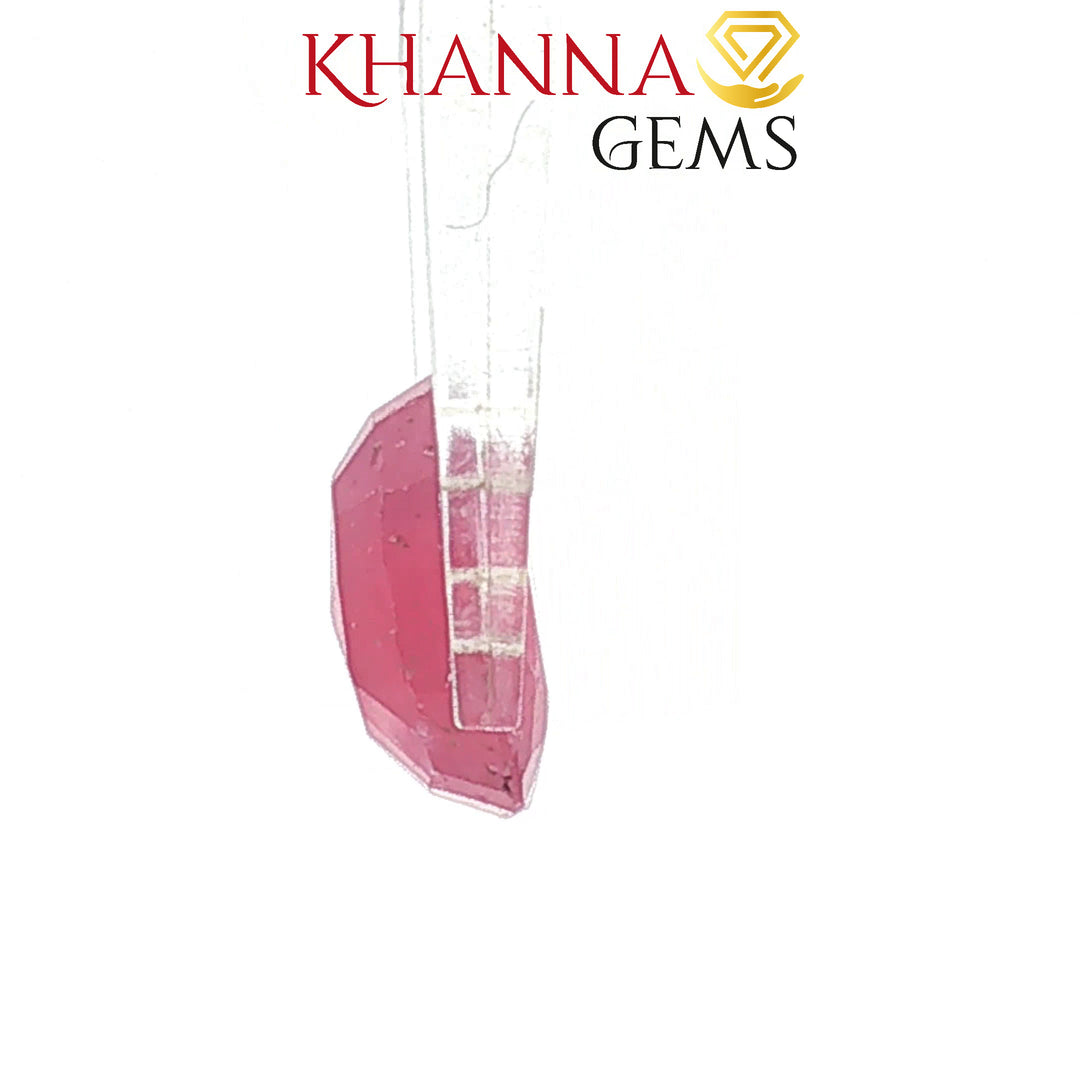 4.04/CT Natural Mozambique Ruby Stone with Govt. Lab Certificate-15897S205558
