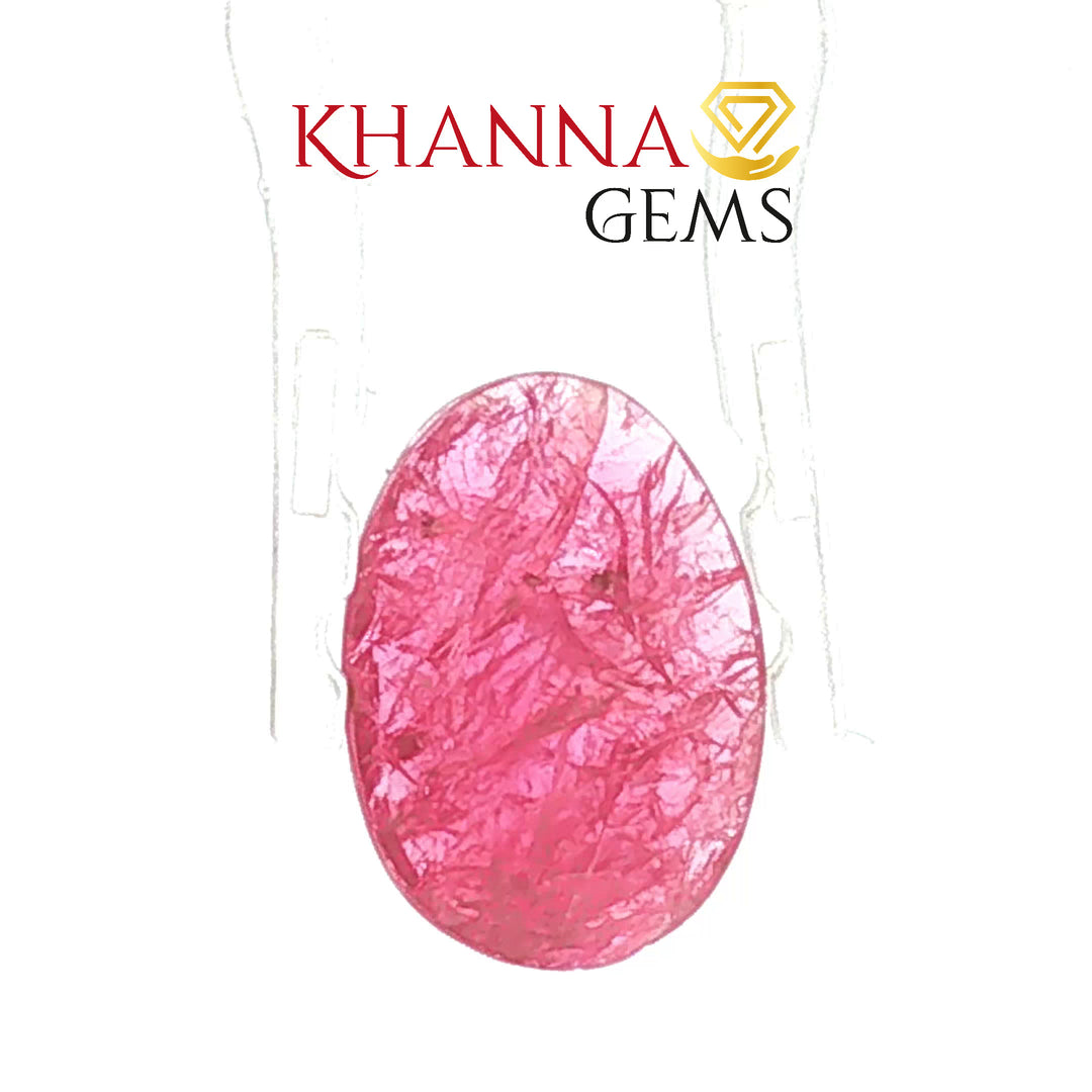 3.98/CT Natural Mozambique Ruby Stone with Govt. Lab Certificate-15909S205581