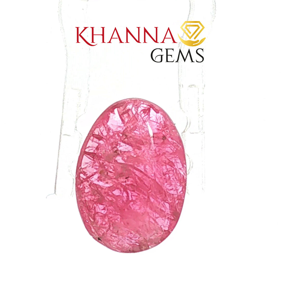 3.98/CT Natural Mozambique Ruby Stone with Govt. Lab Certificate-15909S205581