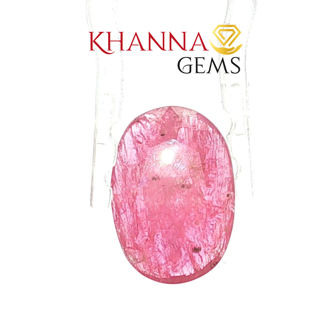 4.96/CT Natural Mozambique Ruby Stone with Govt. Lab Certificate-15909S205588