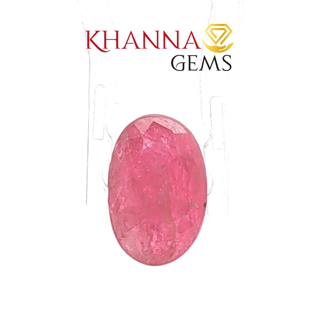 3.38/CT Natural Mozambique Ruby Stone with Govt. Lab Certificate-15909S205589