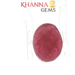 Load image into Gallery viewer, 6.37/CT Natural Mozambique Ruby Stone with Govt. Lab Certificate-16016S205949