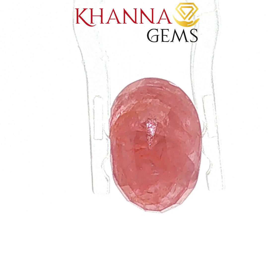 7.33/CT Natural Mozambique Ruby Stone with Govt. Lab Certificate-16016S205951