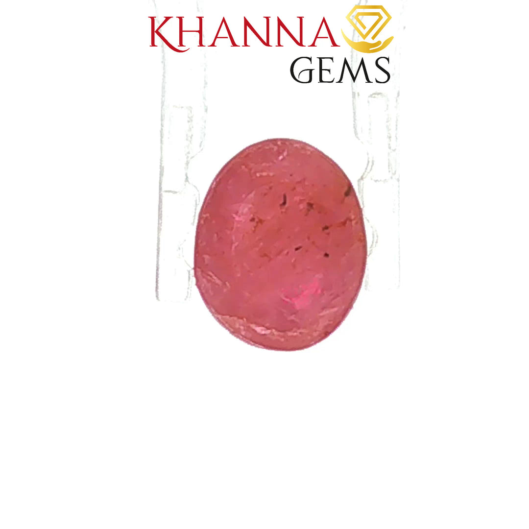 3.06/CT Natural Mozambique Ruby Stone with Govt. Lab Certificate-16016S205962