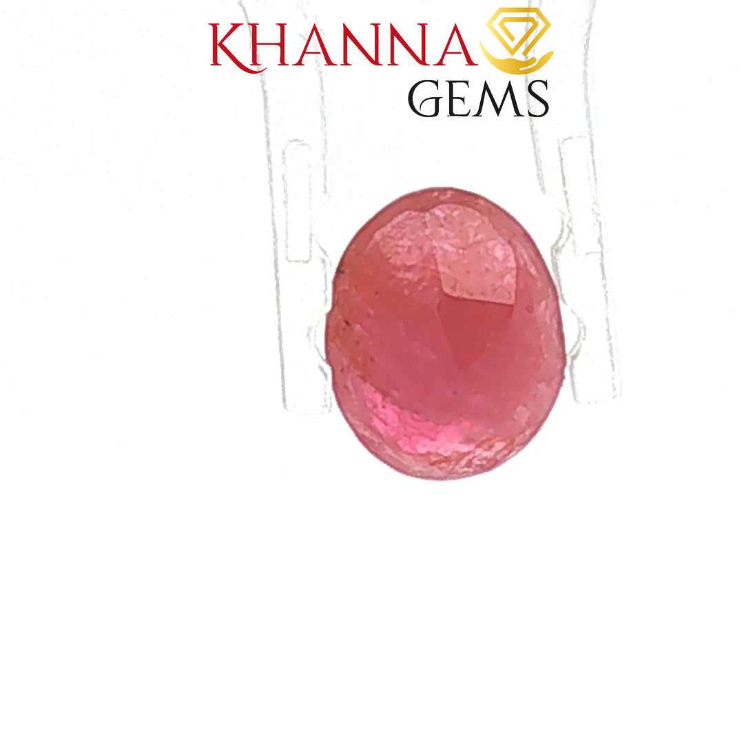 3.06/CT Natural Mozambique Ruby Stone with Govt. Lab Certificate-16016S205962