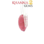Load image into Gallery viewer, 3.67/CT Natural Mozambique Ruby Stone with Govt. Lab Certificate-16489S207697