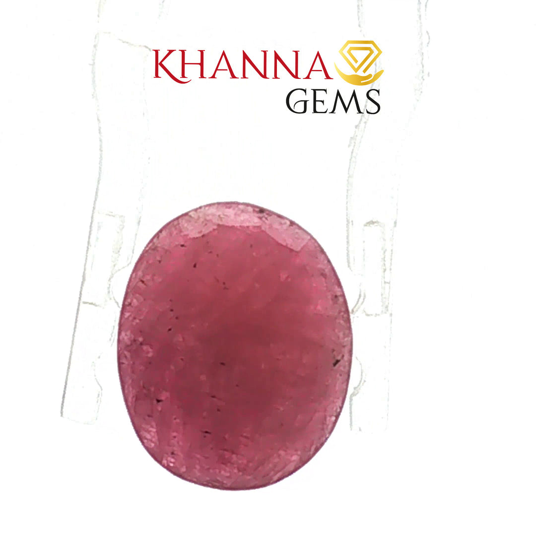 3.85/CT Natural Mozambique Ruby Stone with Govt. Lab Certificate-16658S208751