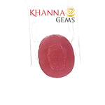 Load image into Gallery viewer, 2.98/CT Natural Mozambique Ruby Stone with Govt. Lab Certificate-16658S208754
