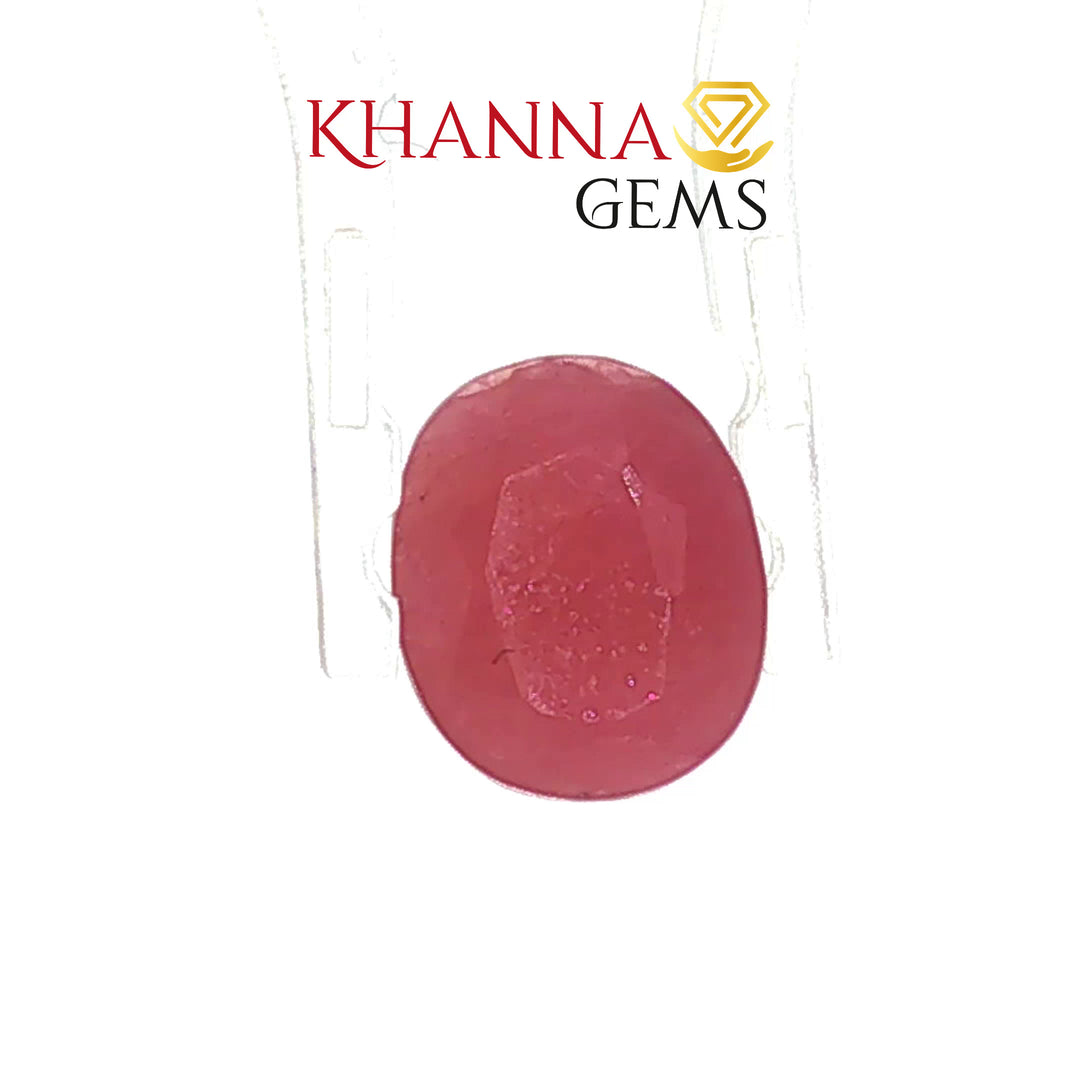2.98/CT Natural Mozambique Ruby Stone with Govt. Lab Certificate-16658S208754