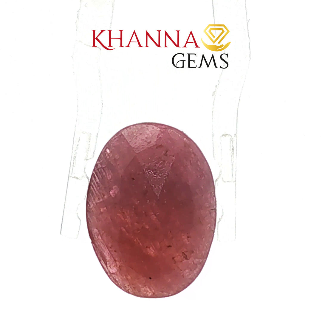 5.73/CT Natural Mozambique Ruby Stone with Govt. Lab Certificate-16839S209422