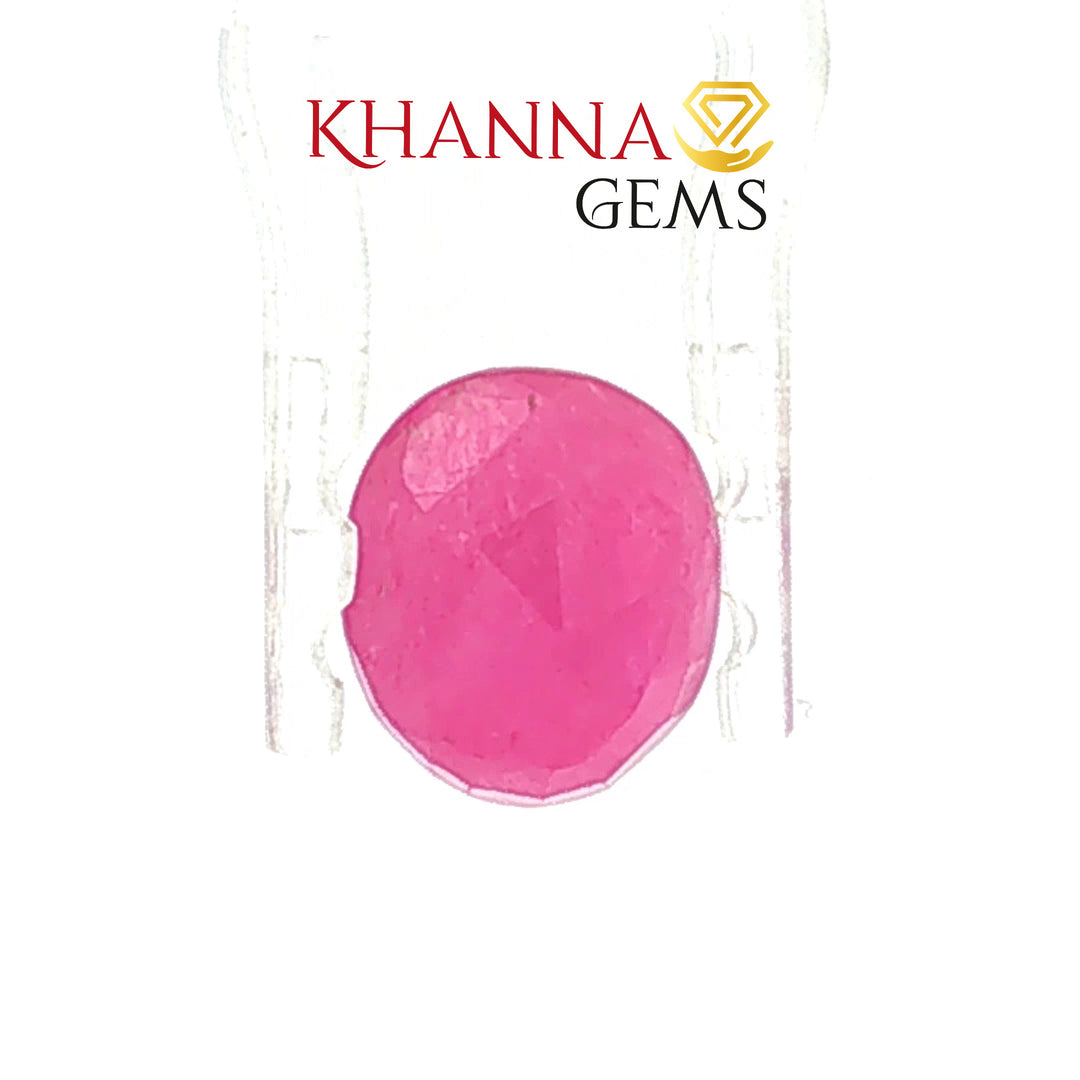 4.91/CT Natural Old Burma Ruby with IIGJ Govt. Lab Certificate (75000)
