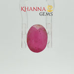 Load image into Gallery viewer, 3.66/CT Natural Ruby Stone with Govt. Lab Certificate-16910S209837