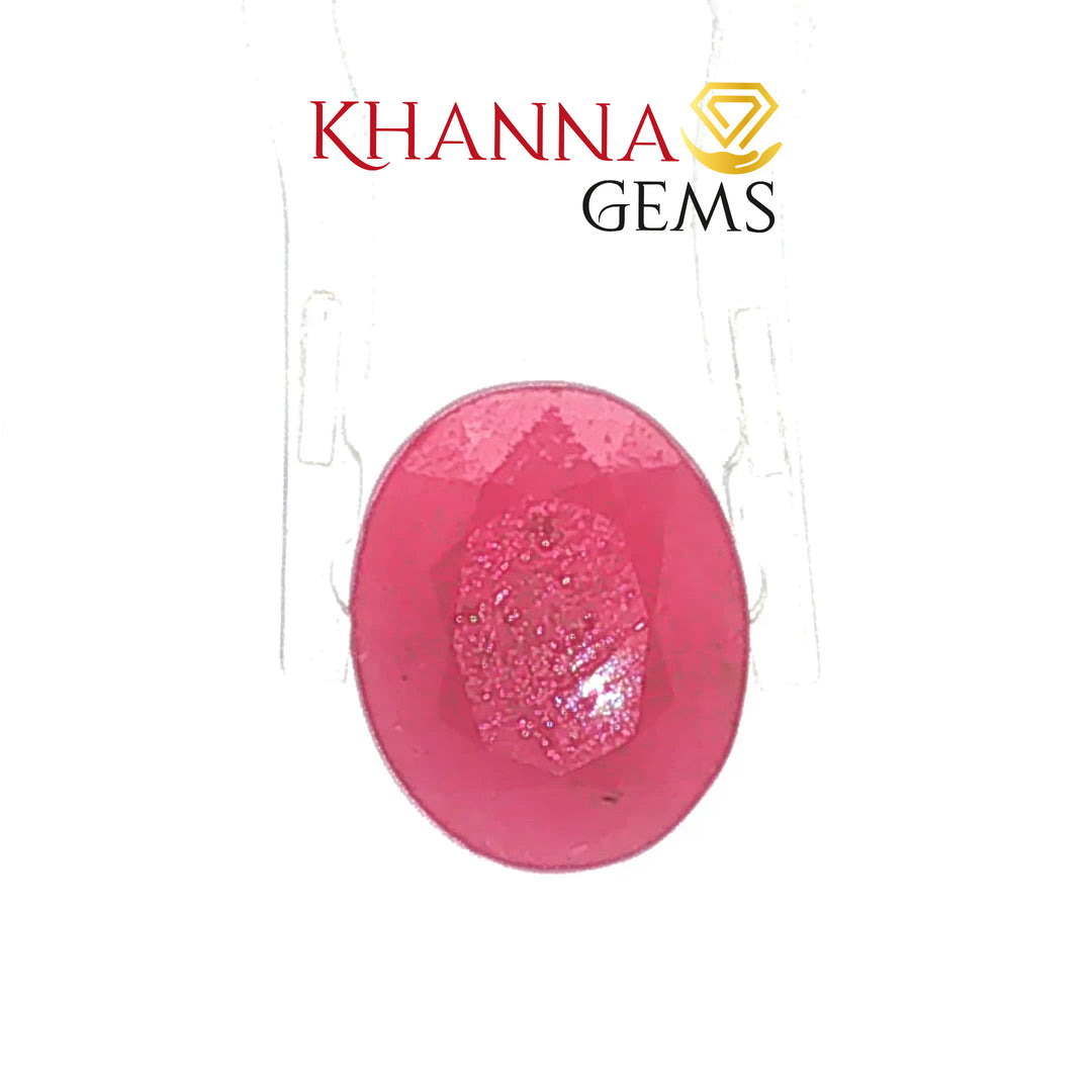5.79/CT Natural Tanzania Ruby Stone with Govt. Lab Certificate-16140S206365