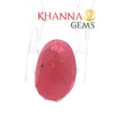Load image into Gallery viewer, 3.7/CT Natural Tanzania Ruby Stone with Govt. Lab Certificate-16140S206366