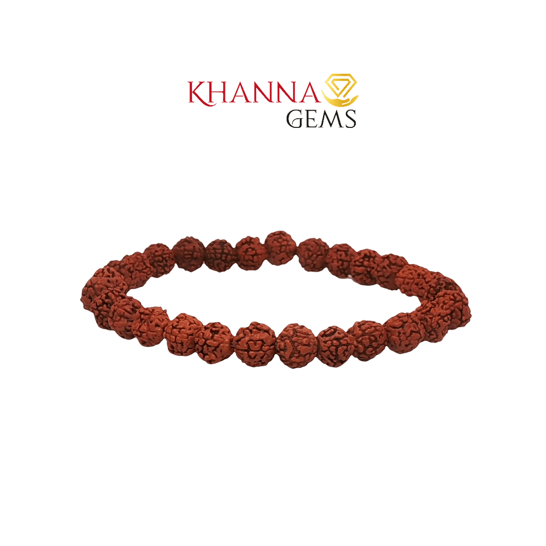 Premium Rudraksha 6.7 MM Natural Beads – NOO6015