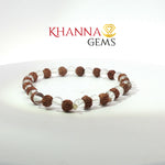 Load image into Gallery viewer, Natural Rudraksha Sphatik Bracelet