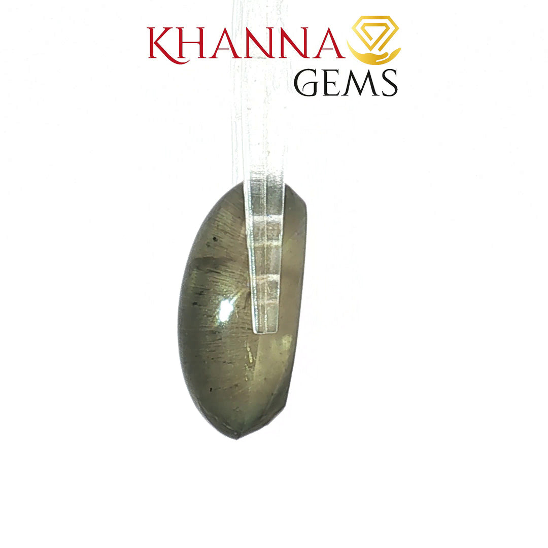 11.17/CT Natural Scapolite Cat's Eye Stone With Govt. Lab Certificate-102814