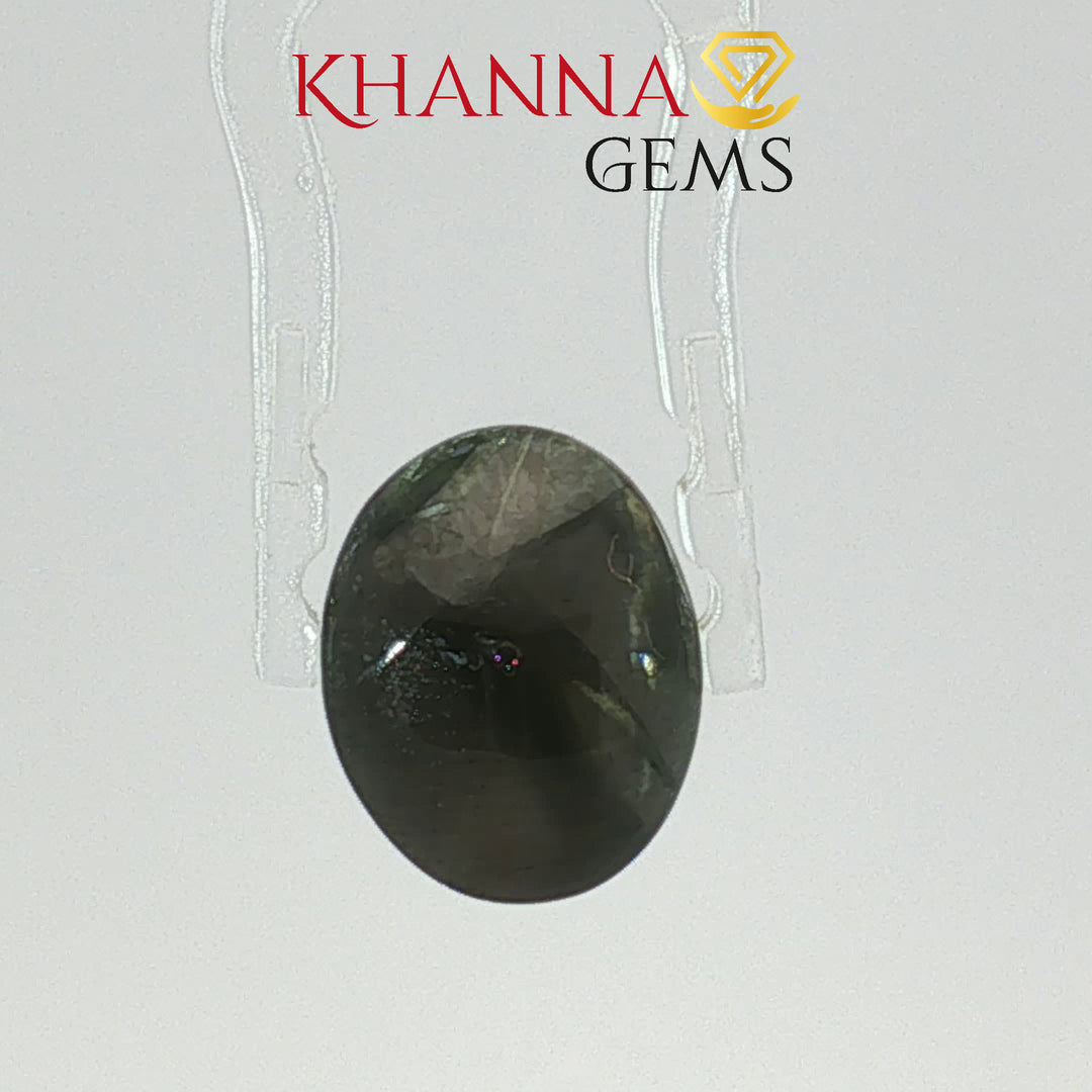 5.62/CT Natural Scapolite Cat's Eye Stone With Govt. Lab Certificate-102902