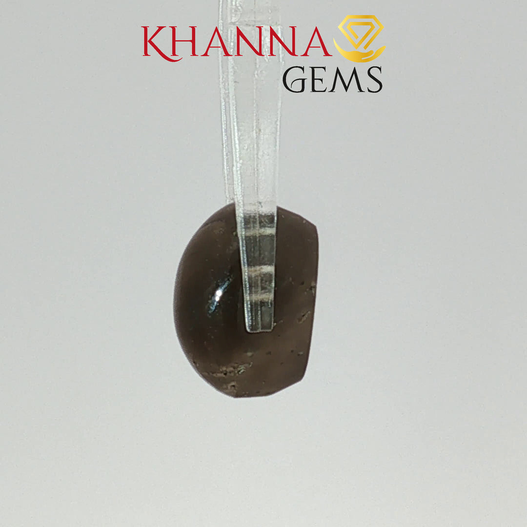 5.38/CT Natural Scapolite Cat's Eye Stone With Govt. Lab Certificate-118795