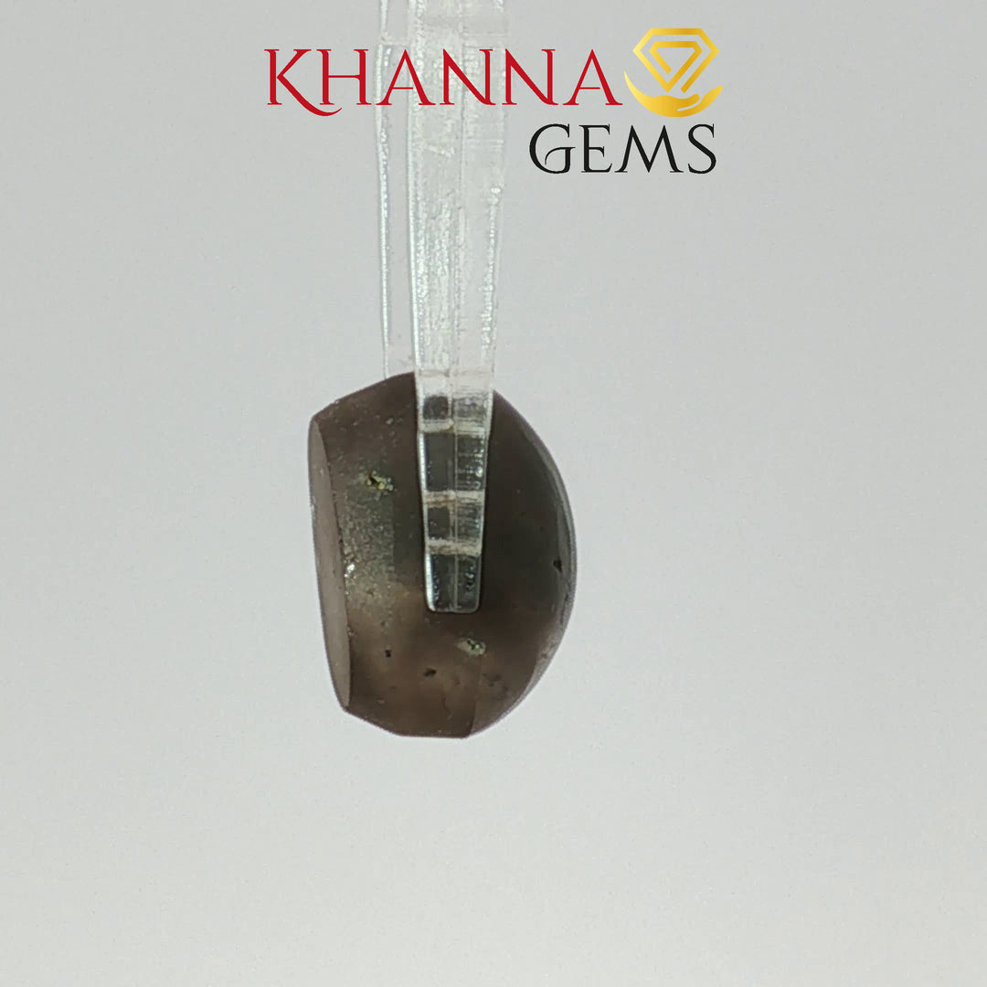 5.38/CT Natural Scapolite Cat's Eye Stone With Govt. Lab Certificate-118795