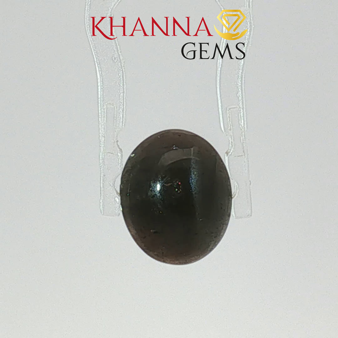 3.78/CT Natural Scapolite Cat's Eye Stone With Govt. Lab Certificate-123360