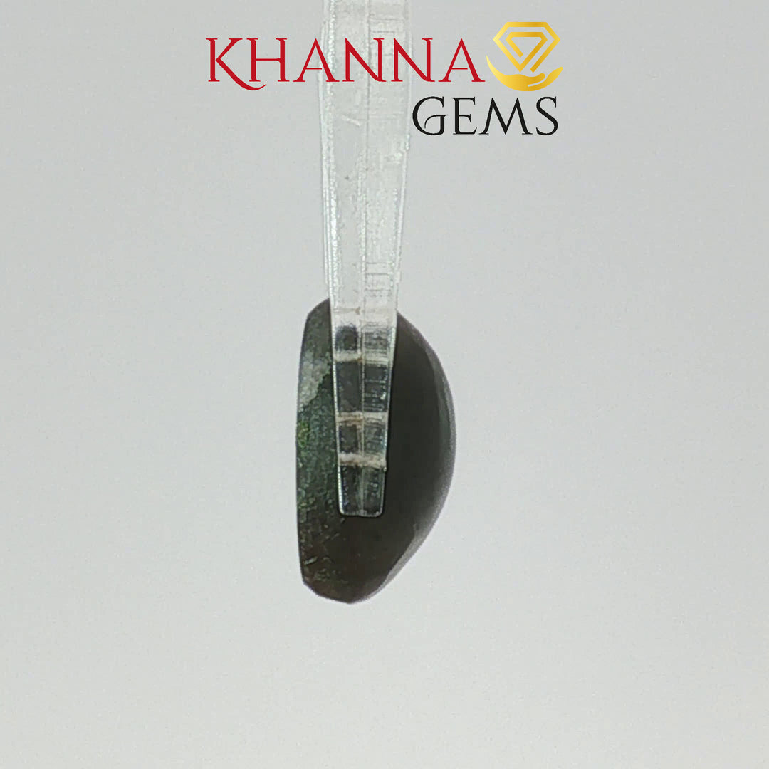 3.78/CT Natural Scapolite Cat's Eye Stone With Govt. Lab Certificate-123360