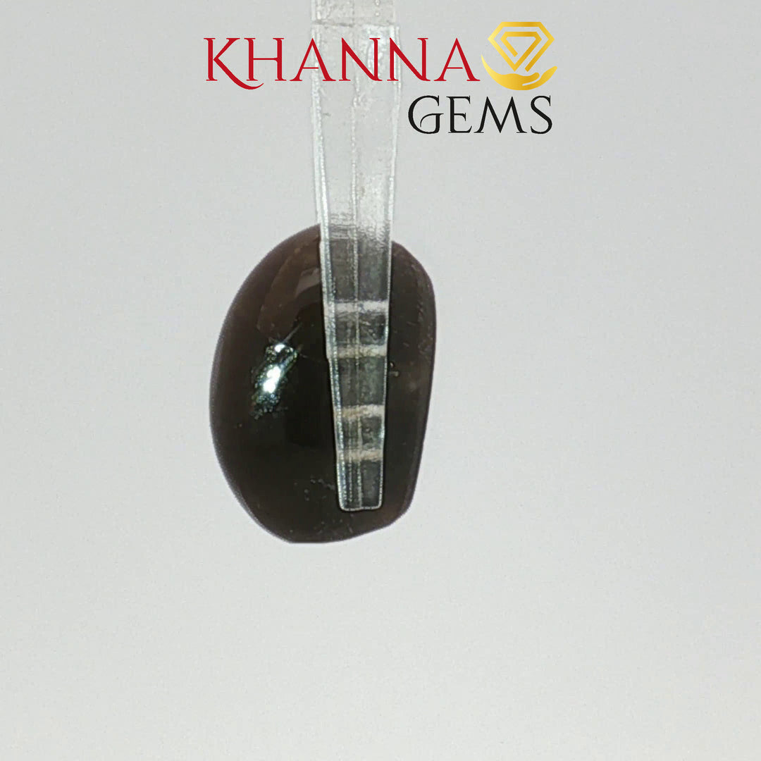 5.12/CT Natural Scapolite Cat's Eye Stone With Govt. Lab Certificate-123773