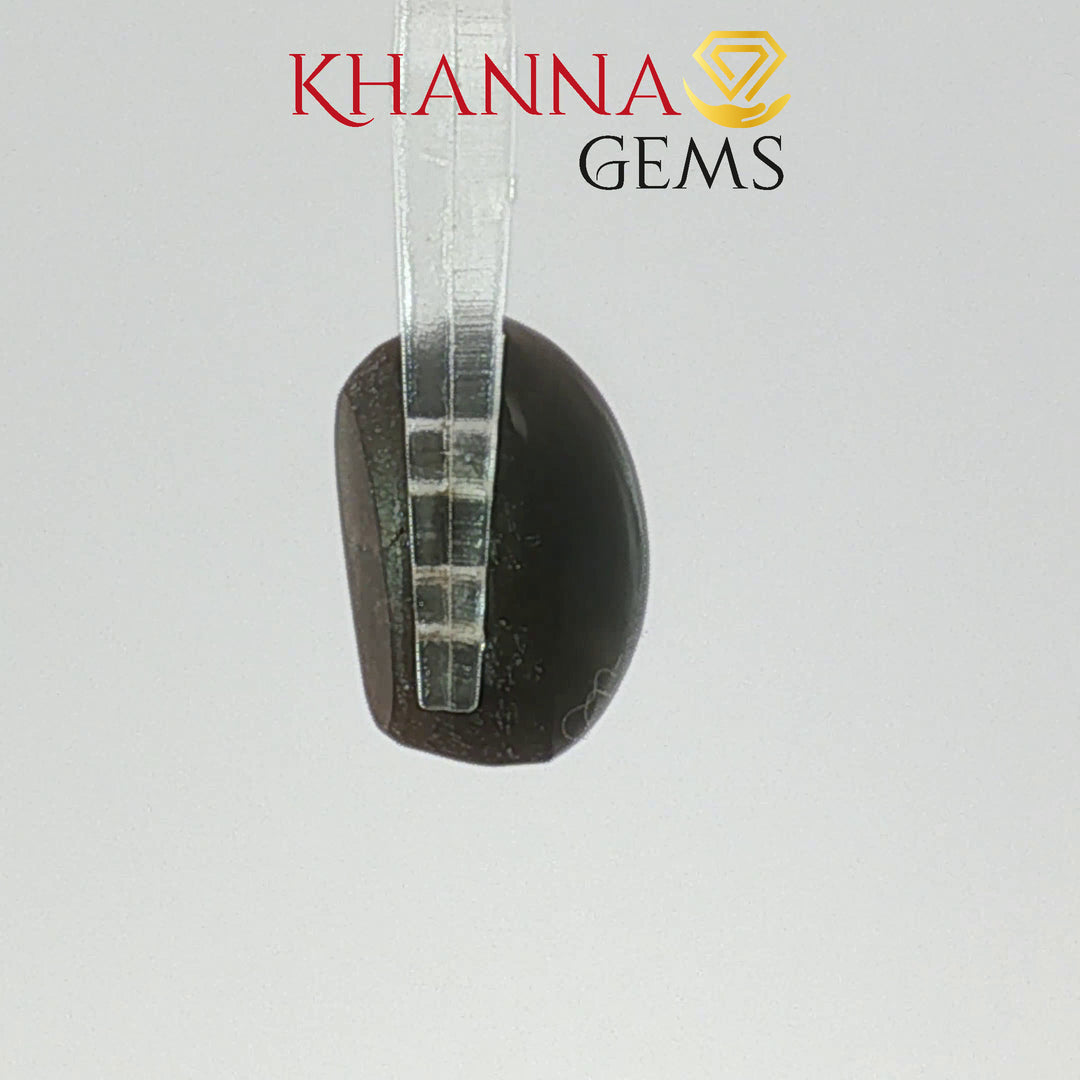 5.12/CT Natural Scapolite Cat's Eye Stone With Govt. Lab Certificate-123773