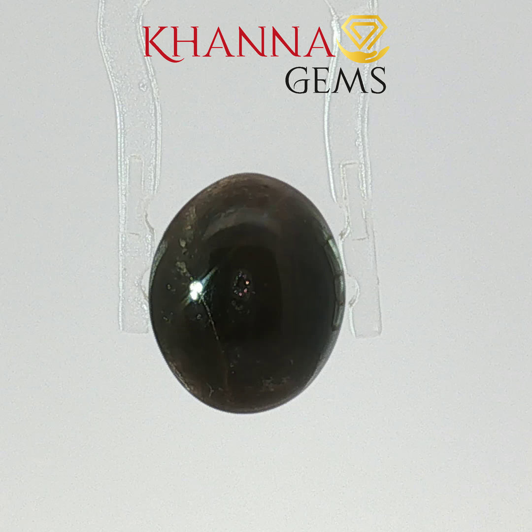 5.04/CT Natural Scapolite Cat's Eye Stone With Govt. Lab Certificate-128470