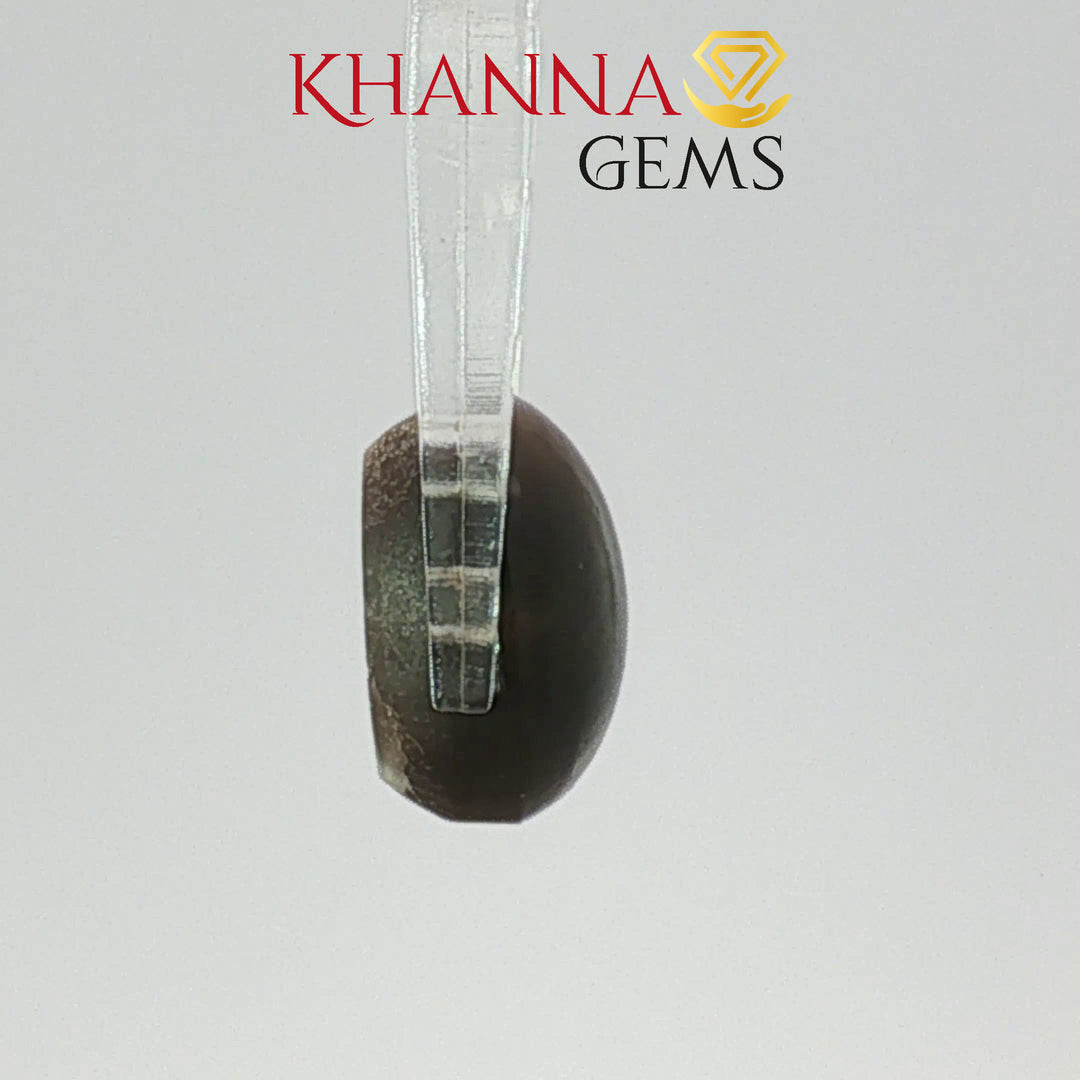 4.80/CT Natural Scapolite Cat's Eye Stone With Govt. Lab Certificate-128479