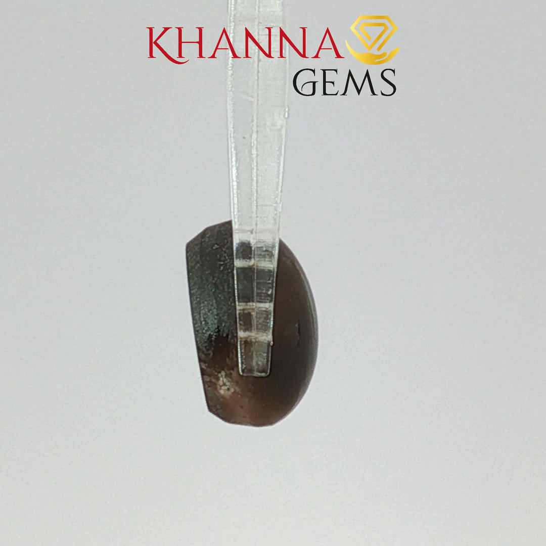 3.52/CT Natural Scapolite Cat's Eye Stone With Govt. Lab Certificate-128484