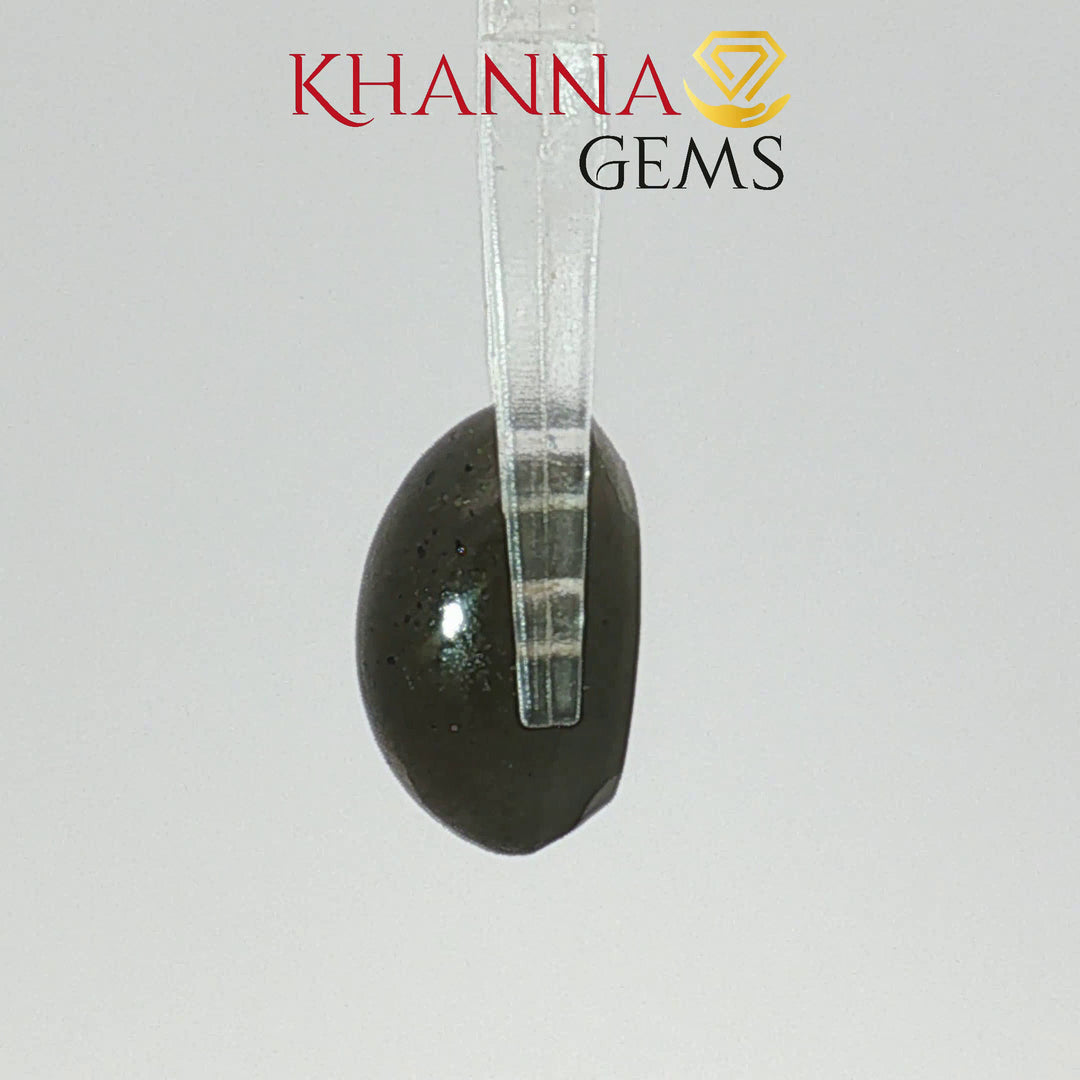 4.78/CT Natural Scapolite Cat's Eye Stone With Govt. Lab Certificate-2253D6324