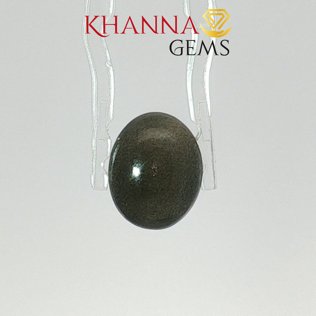 5.56/CT Natural Scapolite Cat's Eye Stone With Govt. Lab Certificate-2538D7868