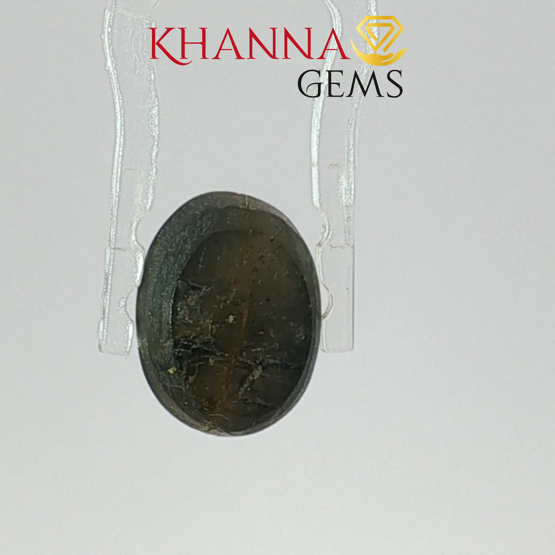 6.15/CT Natural Scapolite Cat's Eye Stone With Govt. Lab Certificate-99344