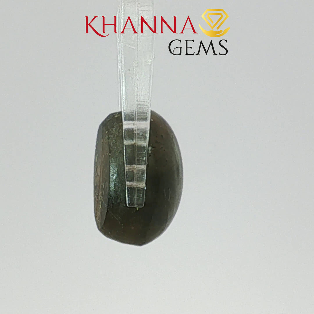 6.15/CT Natural Scapolite Cat's Eye Stone With Govt. Lab Certificate-99344
