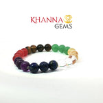 Load image into Gallery viewer, Natural Seven Chakra Bracelet (A)