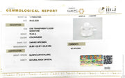 76.32/CT Sphatik Shivling with Govt. Lab Certificate-11700D47080