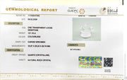 121.18/CT Sphatik Shivling with Govt. Lab Certificate-11700D47093
