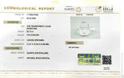 82.15/CT Sphatik Shivling with Govt. Lab Certificate-11700D47095