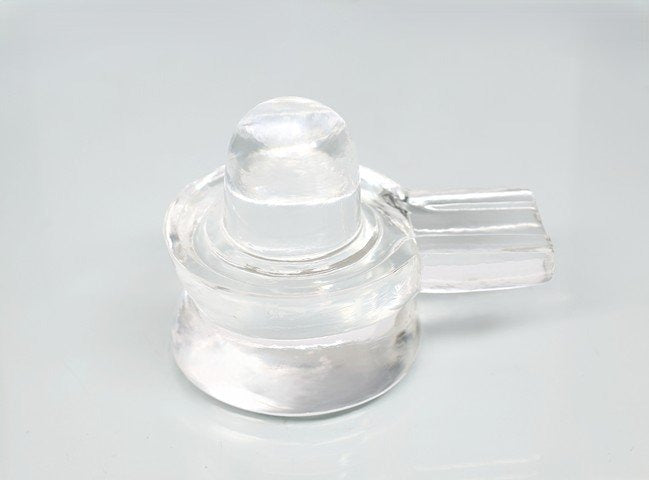 1382.84/CT Sphatik Shivling with Govt. Lab Certificate-11469D46355