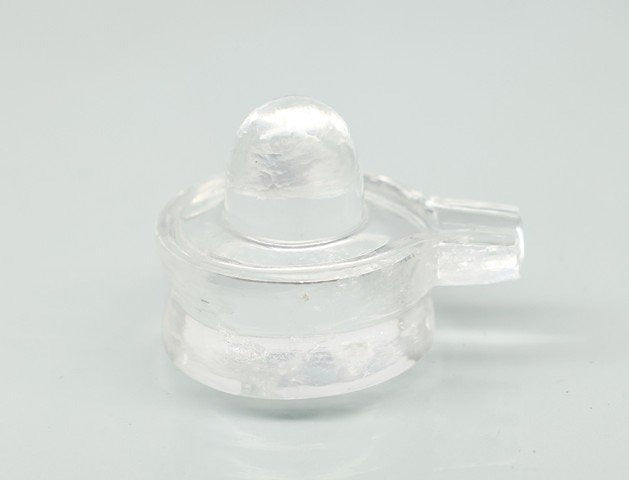 220.45/CT Sphatik Shivling with Govt. Lab Certificate-11557D46560