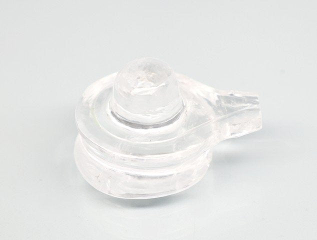 131.67/CT Sphatik Shivling with Govt. Lab Certificate-11557D46566