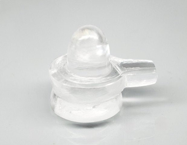 222.44/CT Sphatik Shivling with Govt. Lab Certificate-11557D46579