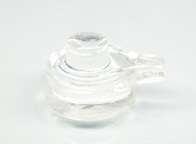 91.97/CT Sphatik Shivling with Govt. Lab Certificate-11700D47087