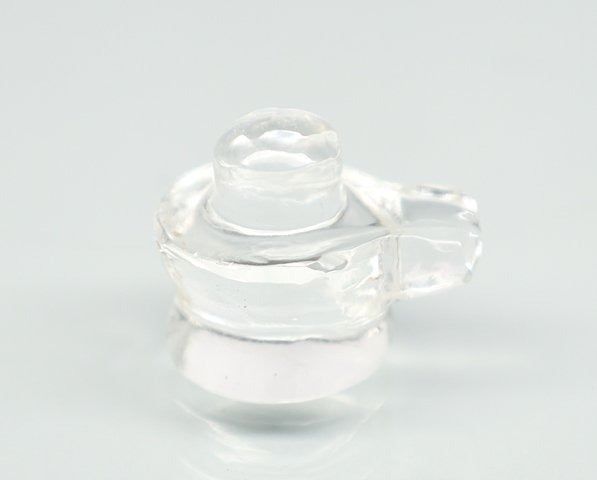 121.62/CT Sphatik Shivling with Govt. Lab Certificate-11821D47476