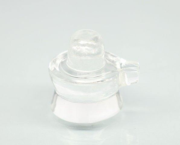 121.18/CT Sphatik Shivling with Govt. Lab Certificate-11700D47093