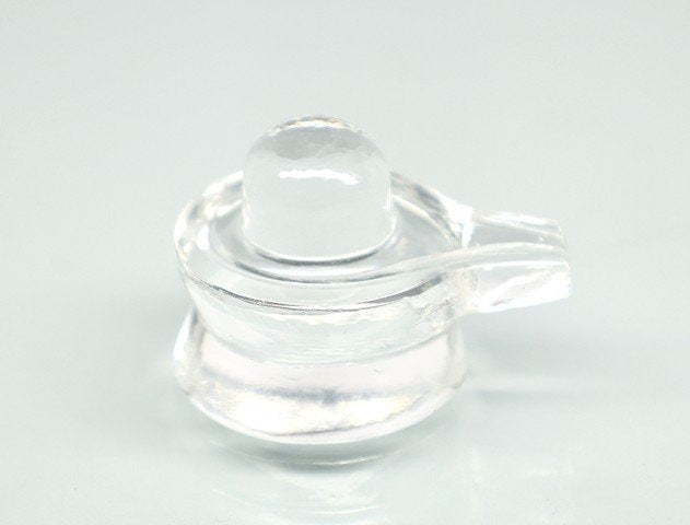 82.15/CT Sphatik Shivling with Govt. Lab Certificate-11700D47095