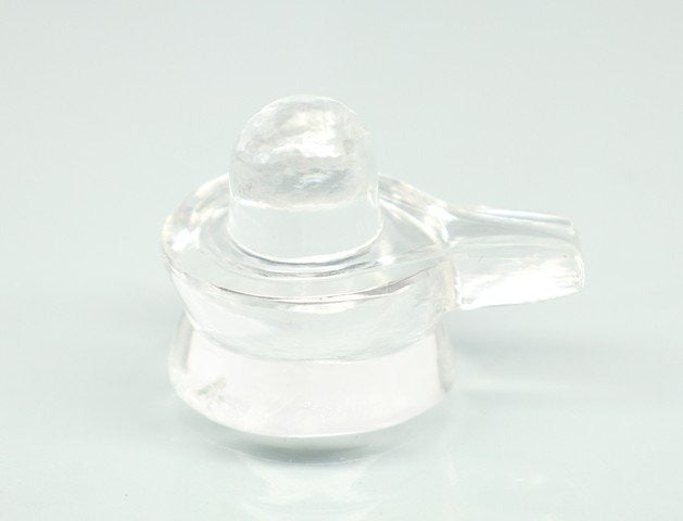 89.84/CT Sphatik Shivling with Govt. Lab Certificate-11700D47097